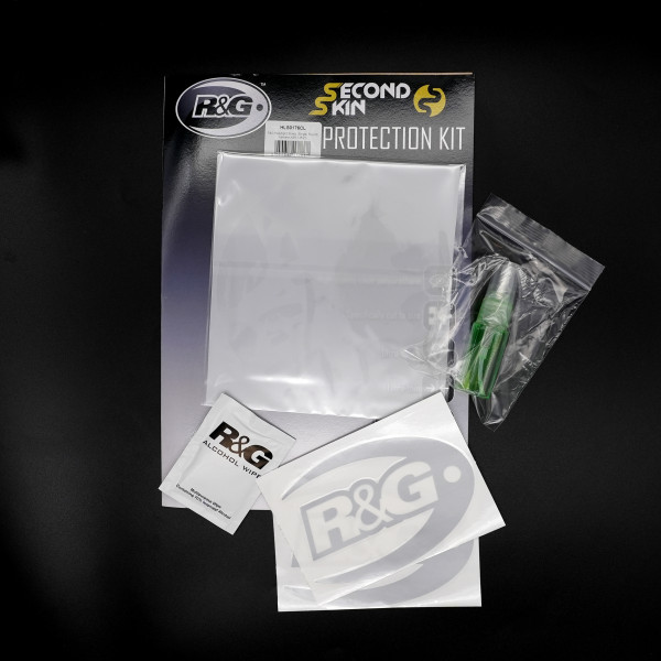 R&G Headlight Shields for Yamaha XSR900 '17-'21, XSR 125 '21-, XSR700 '15-'21, SCR950 '17-'21, XVS950 '17-'21, XJR1300 '15-, XVS1300 Custom '14- & Triumph Speed 400 '24-, Scramber 400 X '24- Kawasaki Vulcan VN900 Custom '06-'16 (Single, Round, Second Ski